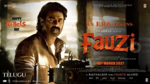 Prabhas' Fauzi Glimpse
