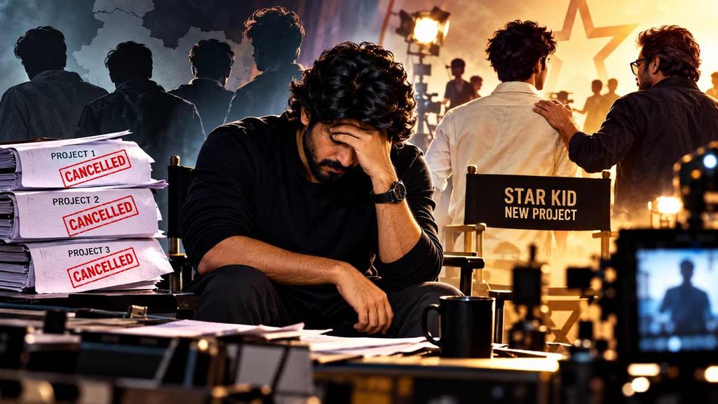 ఆ ప్యాన్ ఇండియన్ దర్శకుడిపై ప్రెజర్.. అంతా వారసుడి మహిమ..!