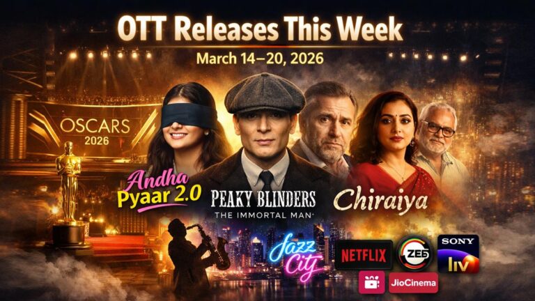 OTT Releases This Week: Peaky Blinders: The Immortal Man, Chiraiya, Andha Pyaar 2.0 & More