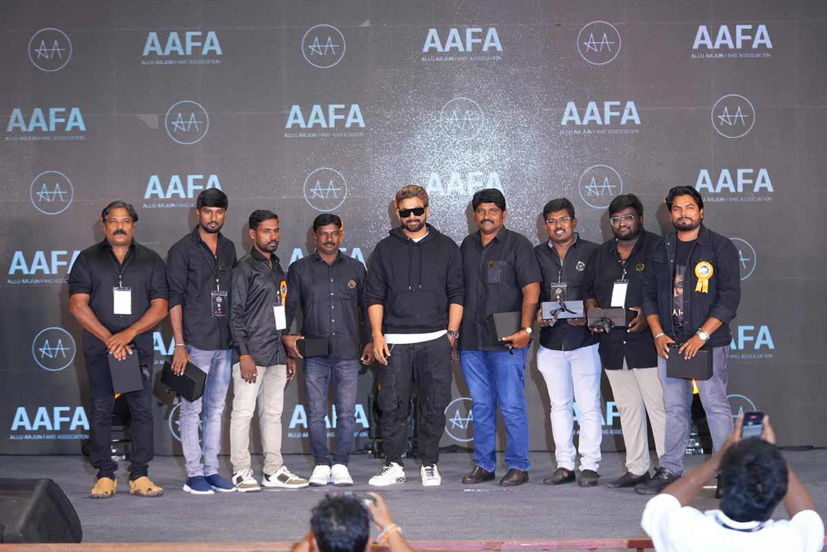 Allu Arjun Celebrates a Day with 1,000 Fans, Strengthens Bond with Heartfelt Gesture