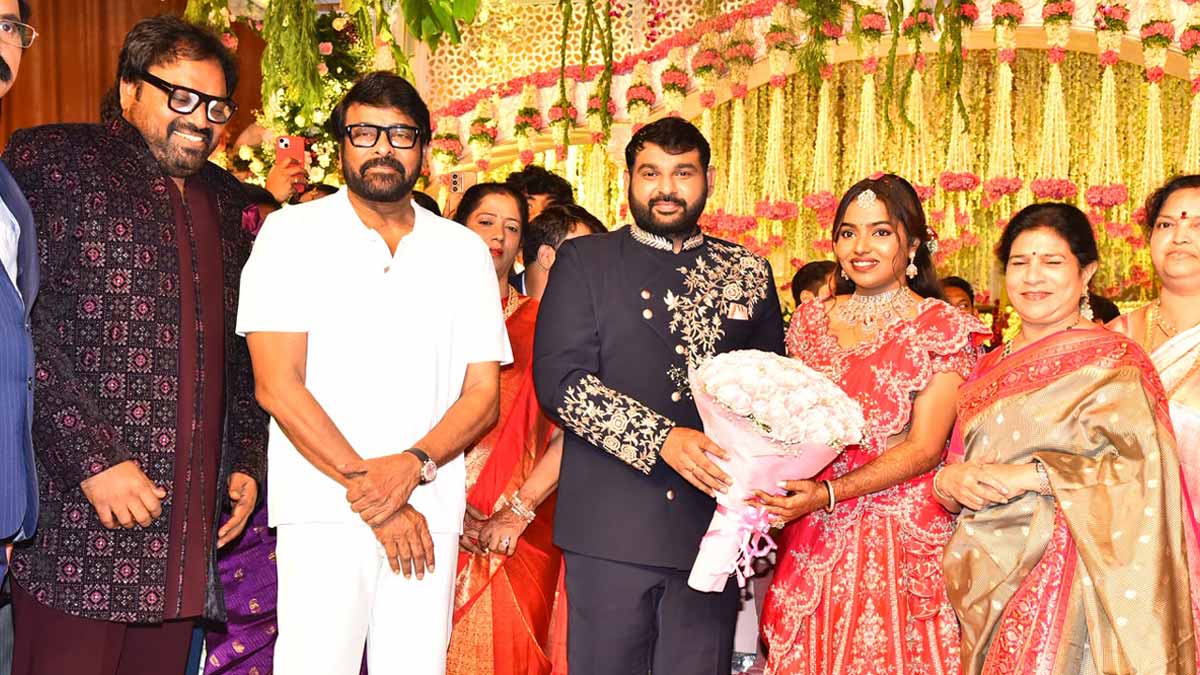 Meher Ramesh's Daughter Mohana Marries Anirudh; Chiranjeevi Attends Wedding